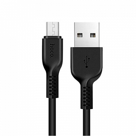 Кабель micro-USB Hoco X13 Easy 2.4A 1m Black