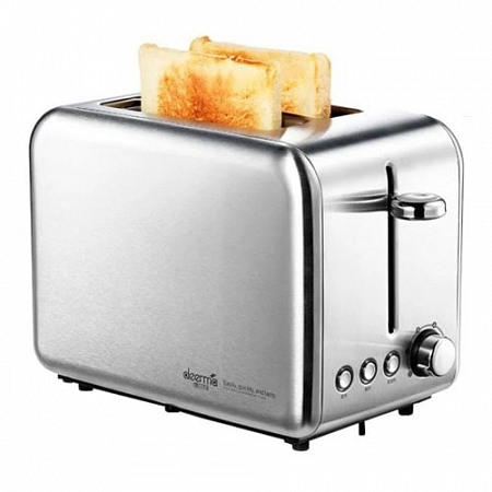 Тостер Deerma Electric Bread Toaster Silver DEM-SL281