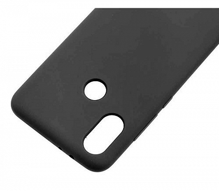 Накладка Silicone Case для Redmi Note 6 Pro (Черный)